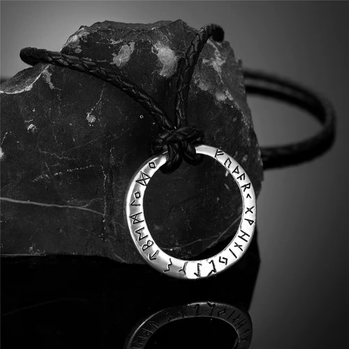 Odins runen ring halskette - odins,