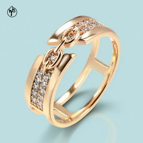 Damen ring wsesto 585 rosegold - damen,