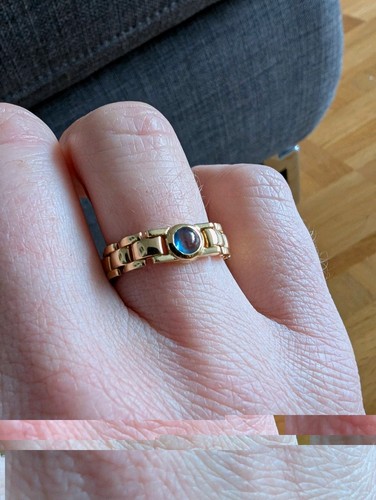 14k karat gelbgoldring 585 - 14,