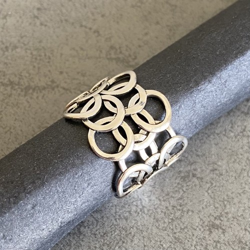 Damen ring silberfarben - damen,