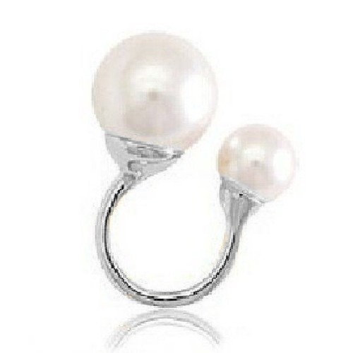 Doppel perlen ring mm - perlen,