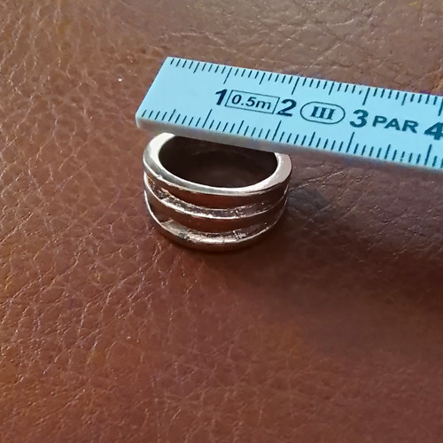 Ring bandring silberfarben - bandring,