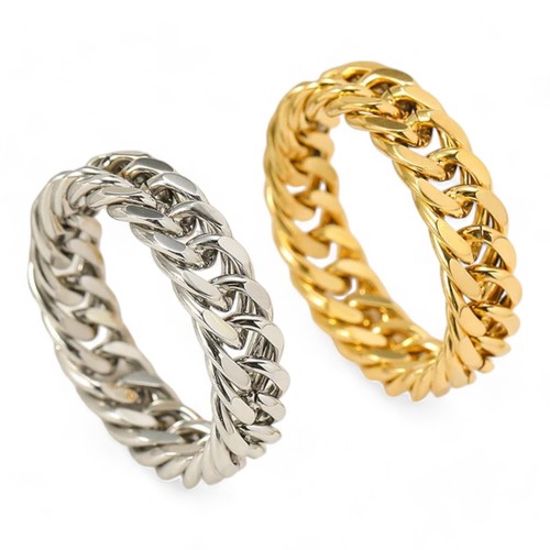 Panzerketten ring gold - ring, oder