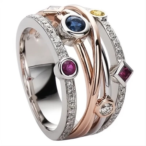 Fashion damenring mit - fashion,