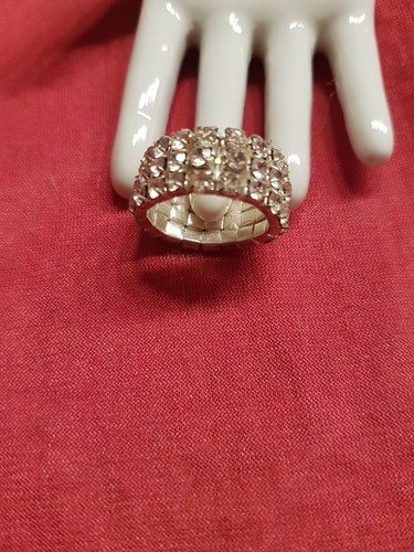 Silberner ring mit glieder - ,
