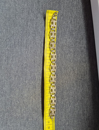 Silber 800 gliederarmband - silber, mit