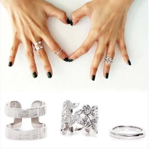 Ring set drei ringe - ring,